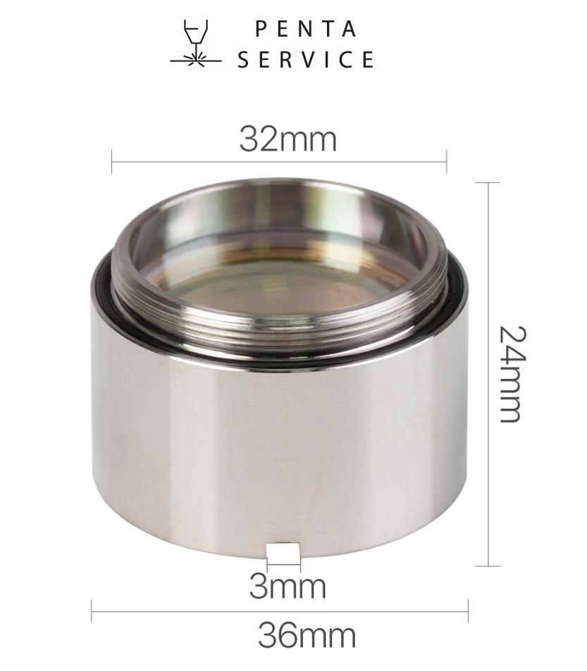 Объектив фокусатора BT240S D30 F200 мм в сборе